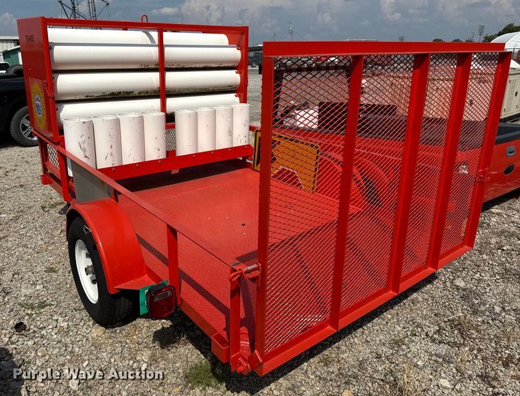 image for item DY8170 2002 Fastline utility trailer