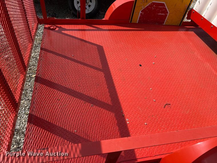 image for item DY8170 2002 Fastline utility trailer