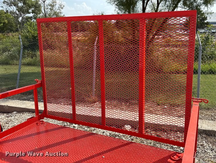 image for item DY8170 2002 Fastline utility trailer