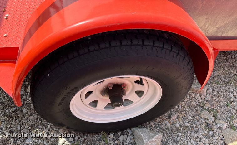 image for item DY8170 2002 Fastline utility trailer