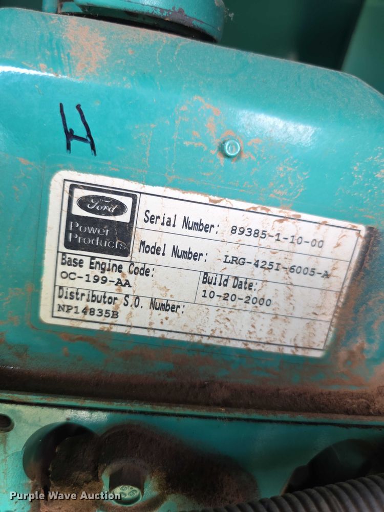 image for item DZ6322 Onan CSG-649I-6005-A generator