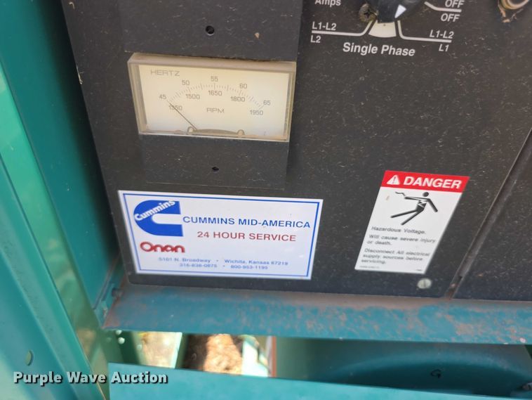 image for item DZ6323 Onan CSG-649I-6005-A generator