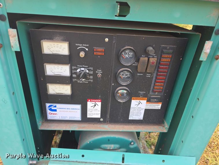 image for item DZ6328 Onan CSG-649I-6005-A generator