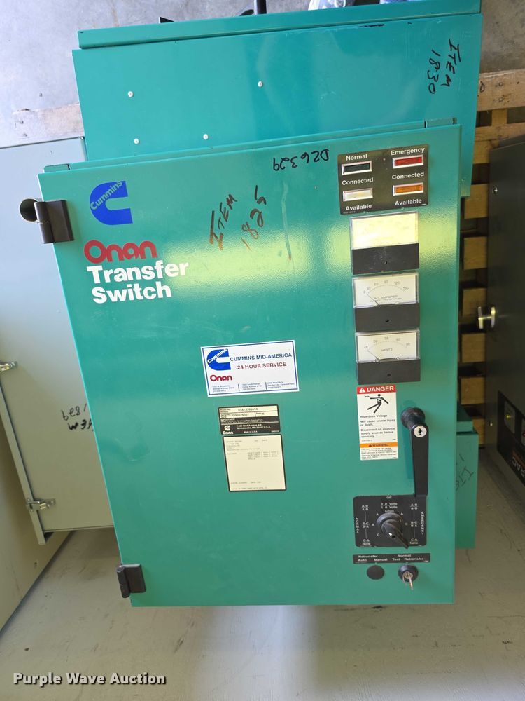 image for item DZ6329 Onan CSG-649A-6005-A generator