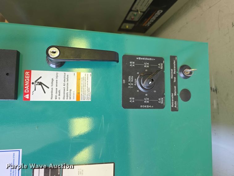 image for item DZ6329 Onan CSG-649A-6005-A generator