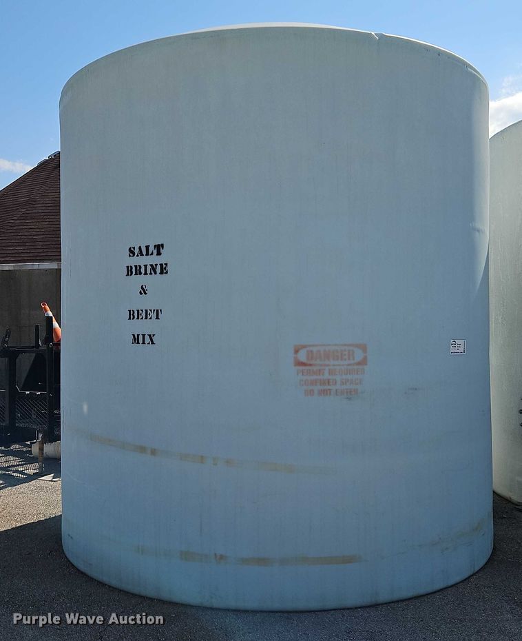 image for item EB8223 Salt brine poly storage tank