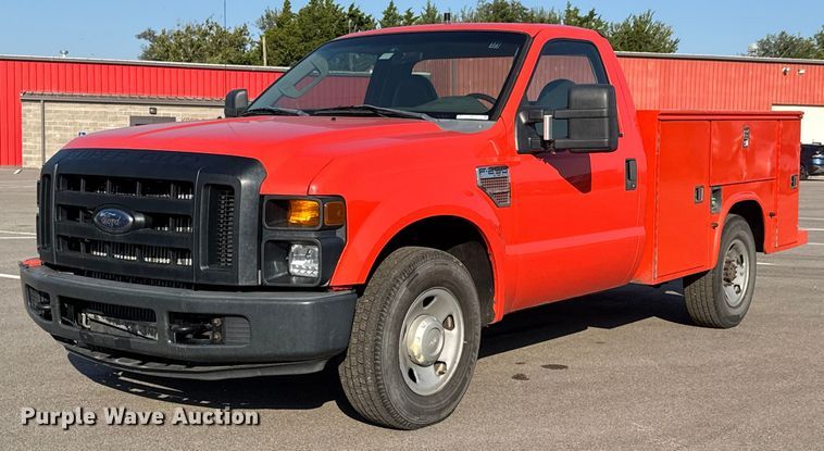 image for item EM8105 2009 Ford F250 Super Duty utility bed pickup truck