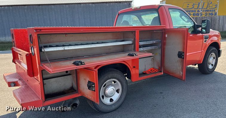 image for item EM8105 2009 Ford F250 Super Duty utility bed pickup truck