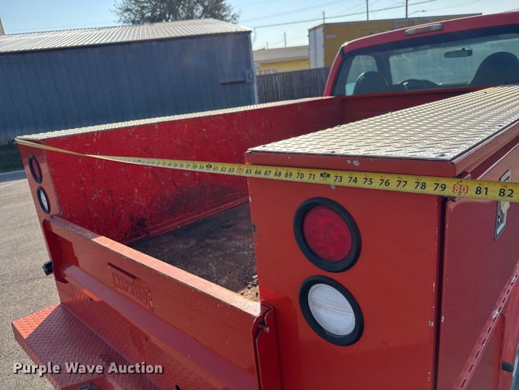 image for item EM8105 2009 Ford F250 Super Duty utility bed pickup truck