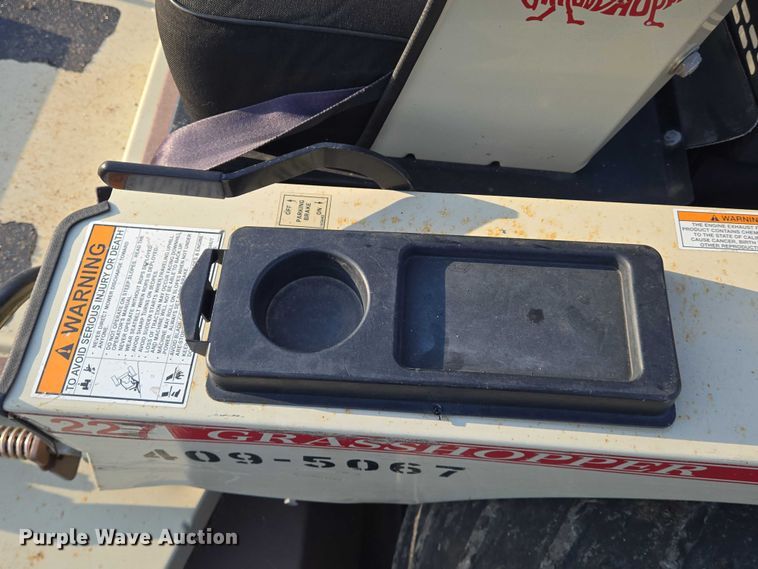 image for item EM8116 2007 Grasshopper 227 ZTR lawn mower