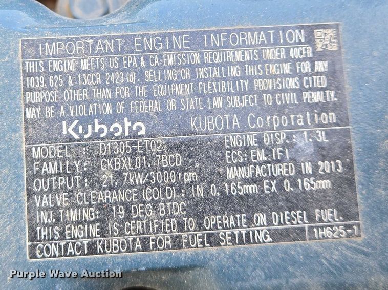 image for item EM8117 2014 Grasshopper 430D ZTR lawn mower