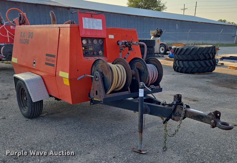 image for item EM8119 1999 Atlas Corp XAS90 air compressor