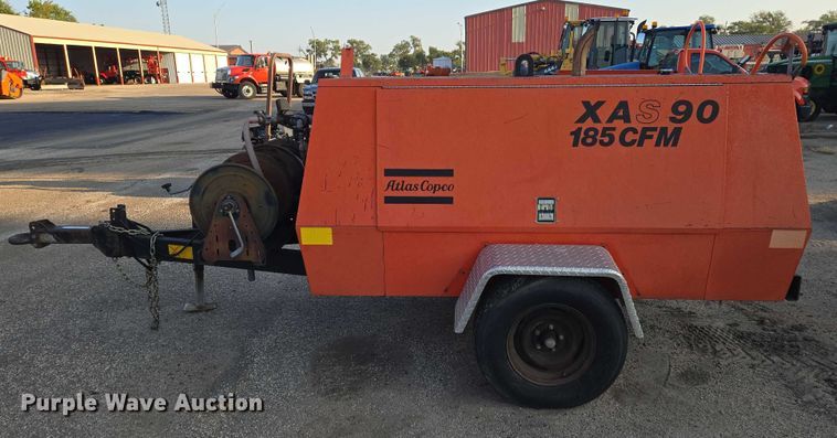 image for item EM8119 1999 Atlas Corp XAS90 air compressor