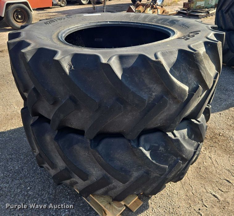 image for item EM8128 (2) Mitas AC85 420/85R28 tires