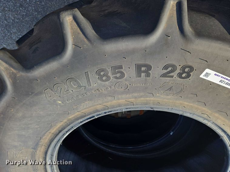 image for item EM8128 (2) Mitas AC85 420/85R28 tires