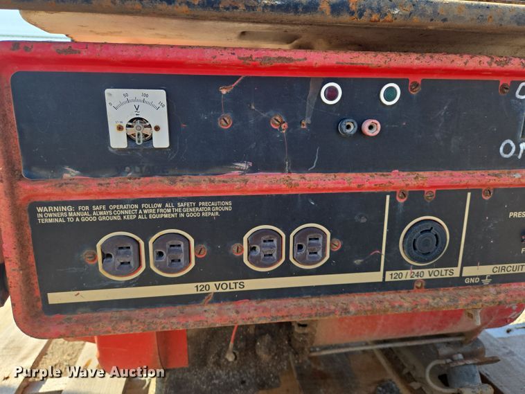 image for item EM8130 1989 Homelite WG3500 generator