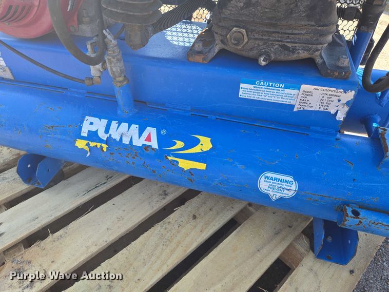 image for item EM8133 2009 Puma PUK-6008DG air compressor