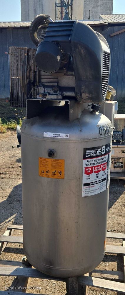 image for item EM8134 1995 Campbell Hausfeld air compressor