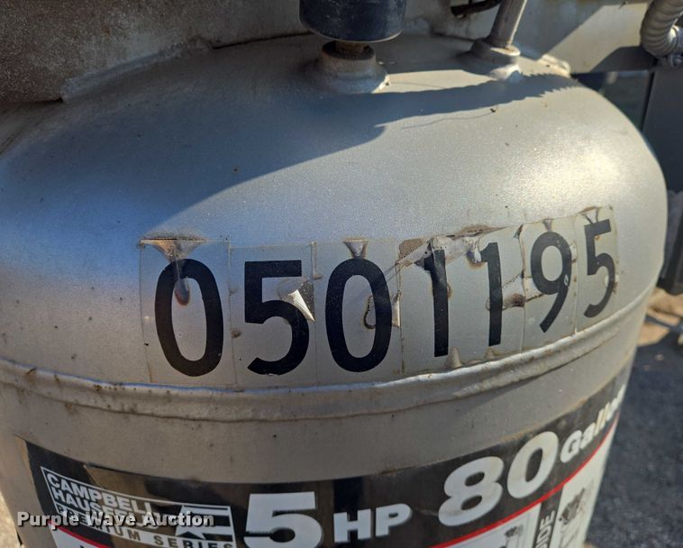 image for item EM8134 1995 Campbell Hausfeld air compressor