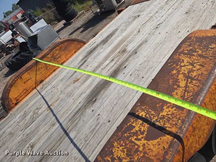 image for item EM8137 2003 Fastline tilt deck equipment trailer