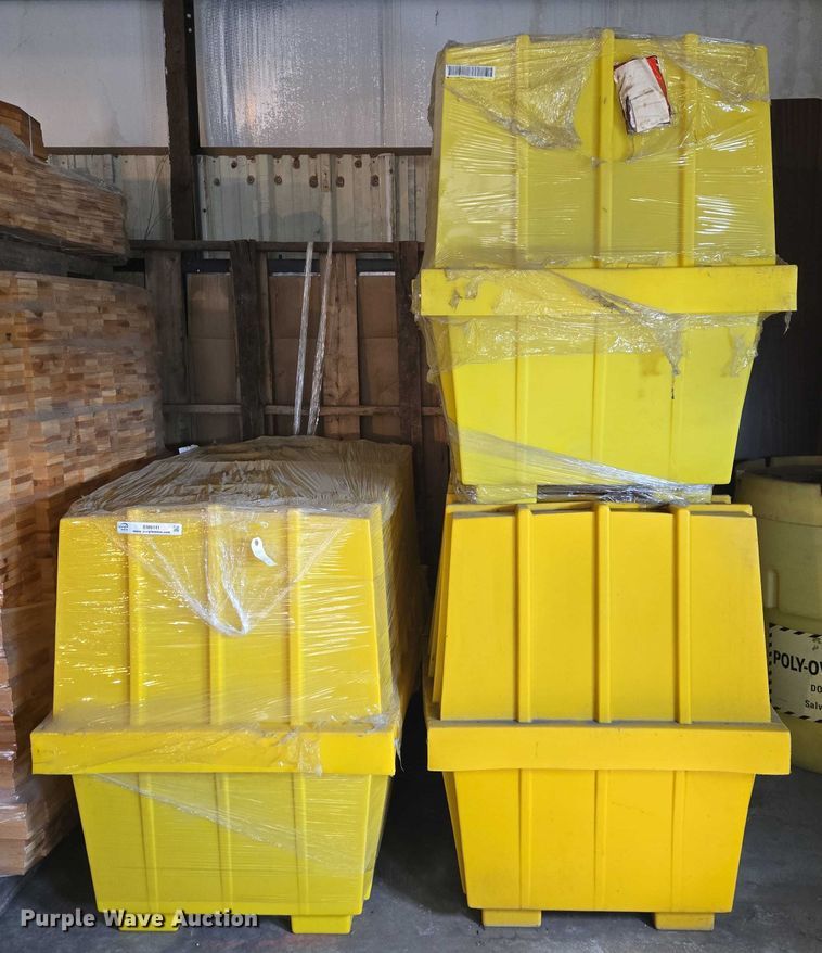 image for item EM8141 (3) Eagle spill containment totes