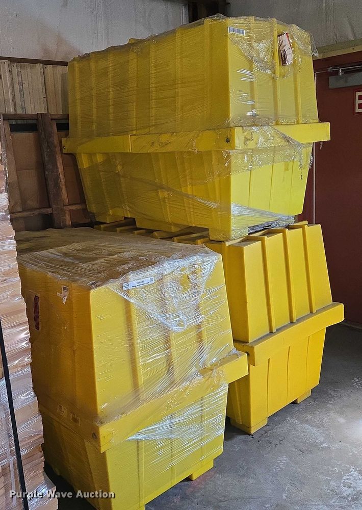 image for item EM8141 (3) Eagle spill containment totes