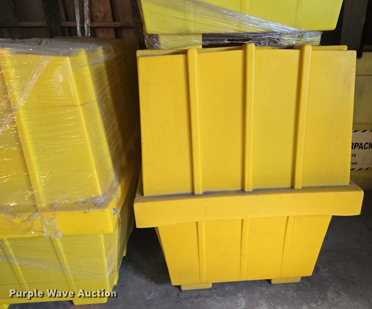 image for item EM8141 (3) Eagle spill containment totes