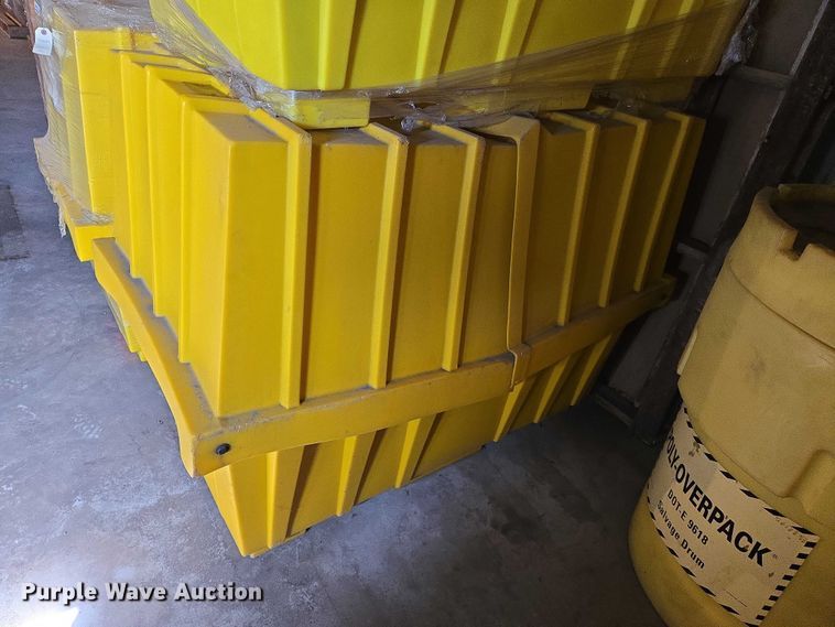 image for item EM8141 (3) Eagle spill containment totes