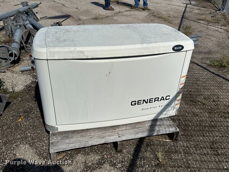 image for item EN8712 Generac G0062450 generator
