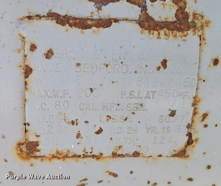 image for item EO4657 Quincy ATH3-80 air compressor