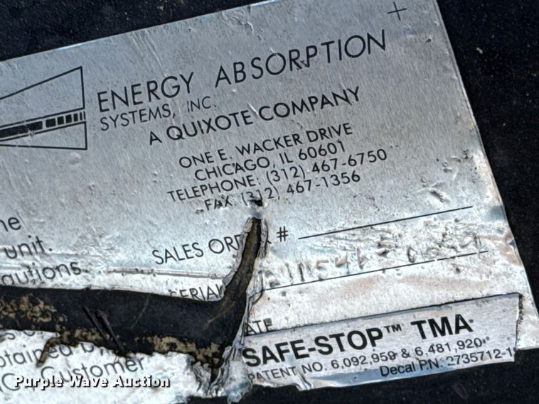 image for item EP0604 Trinity 180 TMA crash attenuator