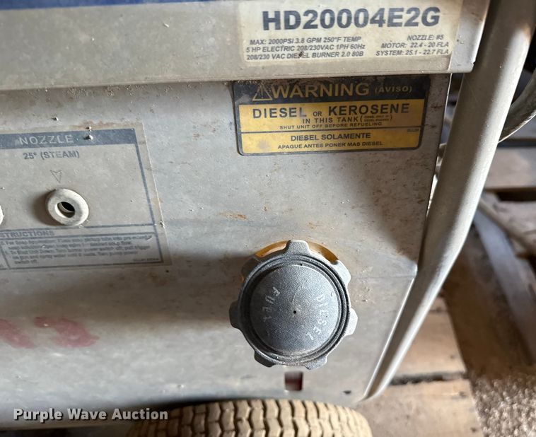 image for item EP0610 Hydro Tek HD20004E2G pressure washer