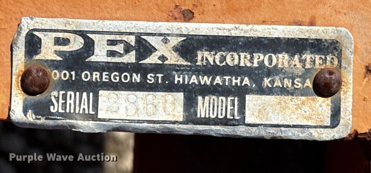 image for item EP0613 1983 Pex sprayer trailer