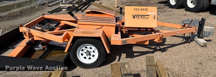 image for item EP0615 2009 Vermac message board trailer