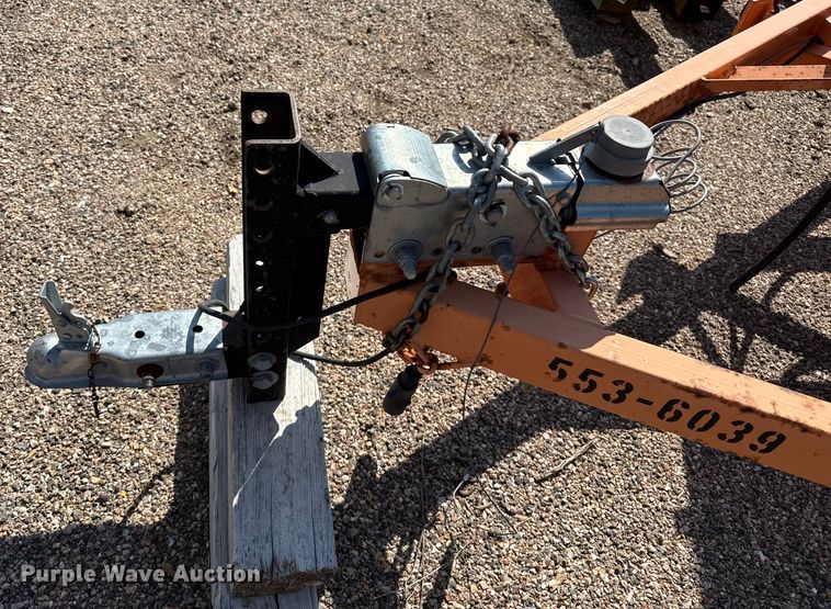 image for item EP0615 2009 Vermac message board trailer