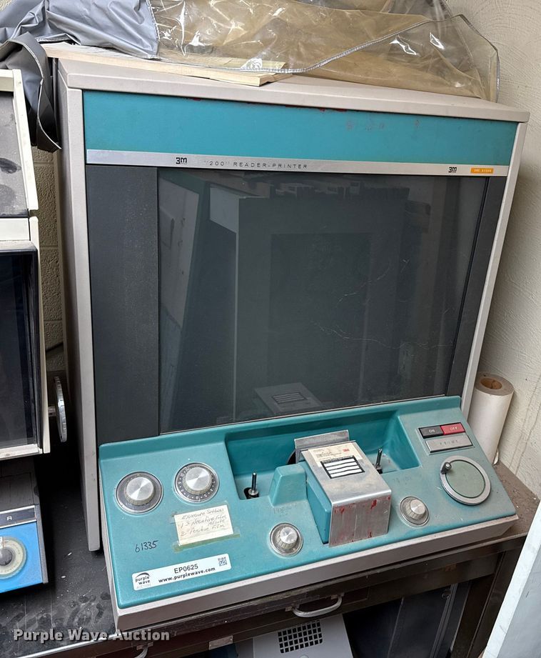 image for item EP0625 1984 3M microfilm reader