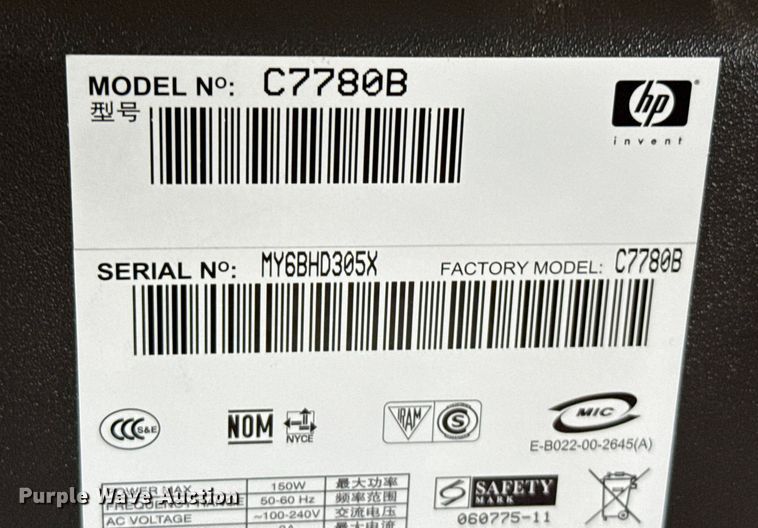 image for item EP0655 HP Designjet 800 printer