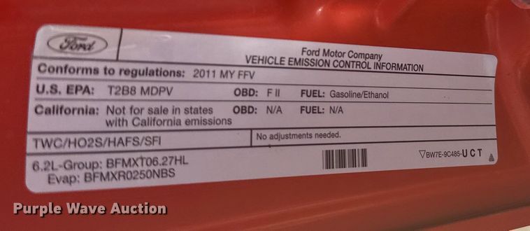 image for item ER2425 2011 Ford F250 Super Duty pickup truck