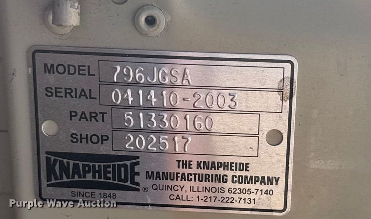 image for item ER2427 2003 Ford F250 Super Duty utility bed pickup truck