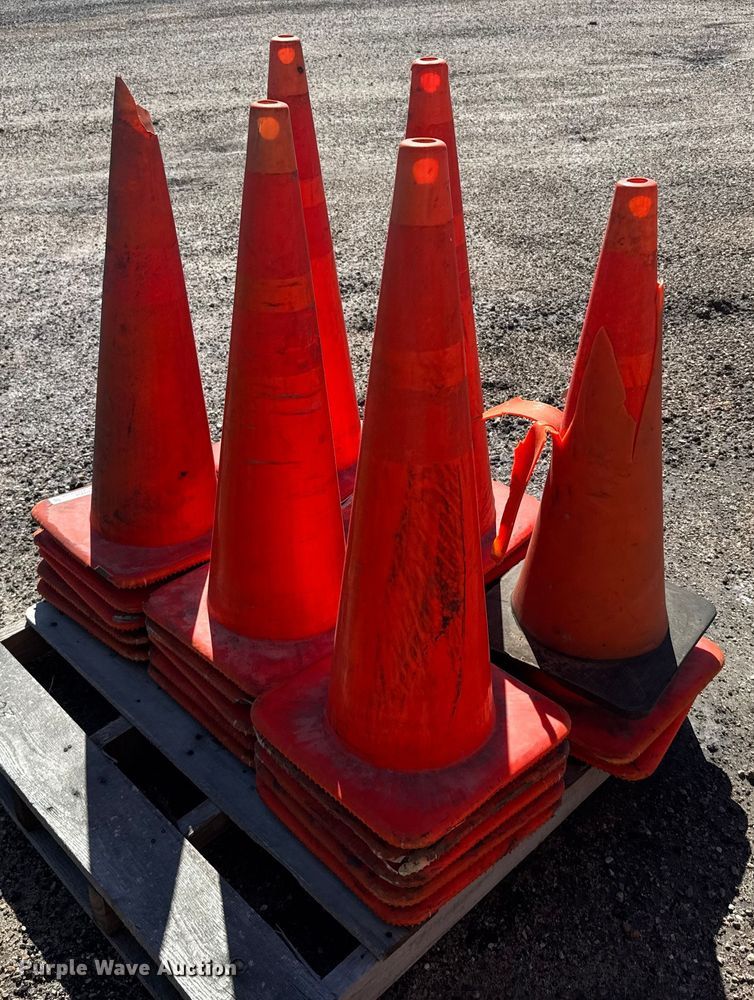 image for item ER2438 Approximately 90 traffic cones