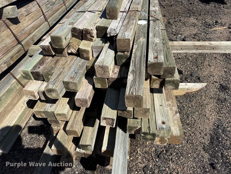 image for item ER2440 Approximately 364 wood posts