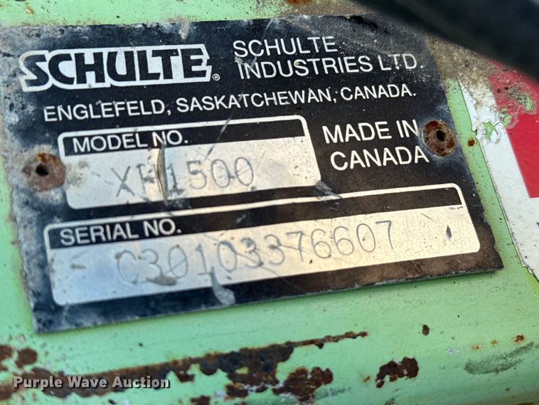 image for item ER8871 Schulte XH1500 batwing rotary mower