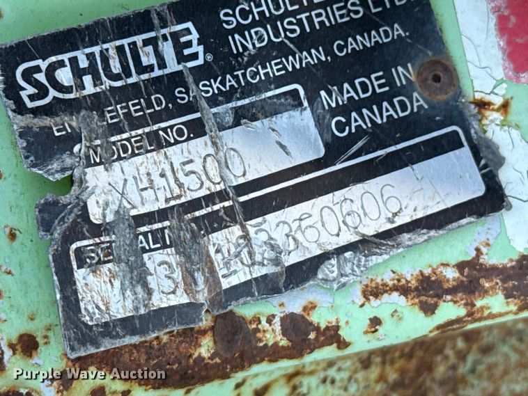 image for item ER8880 Schulte XH1500 batwing rotary mower