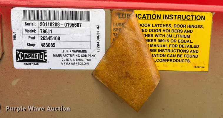 image for item ET4618 2011 Ford F250 Super Duty Crew Cab utility bed pickup truck