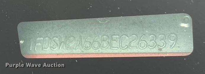 image for item ET4618 2011 Ford F250 Super Duty Crew Cab utility bed pickup truck