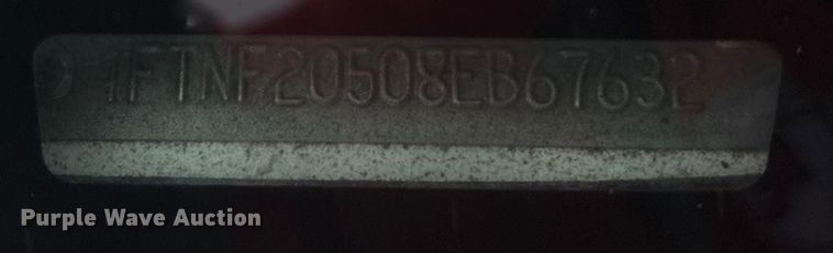 image for item ET4619 2008 Ford F250 Super Duty pickup truck