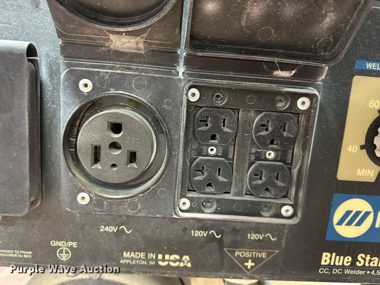 image for item DF8620 Miller Blue Star 145 welder/generator