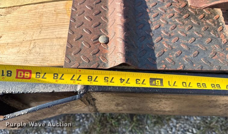 image for item DJ7794 2006 Belshe DT22 equipment trailer