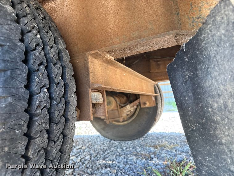 image for item DJ7794 2006 Belshe DT22 equipment trailer