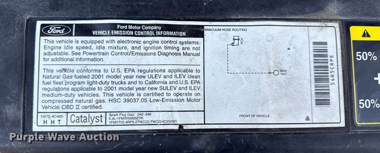 image for item DJ7798 2001 Ford F150 pickup truck